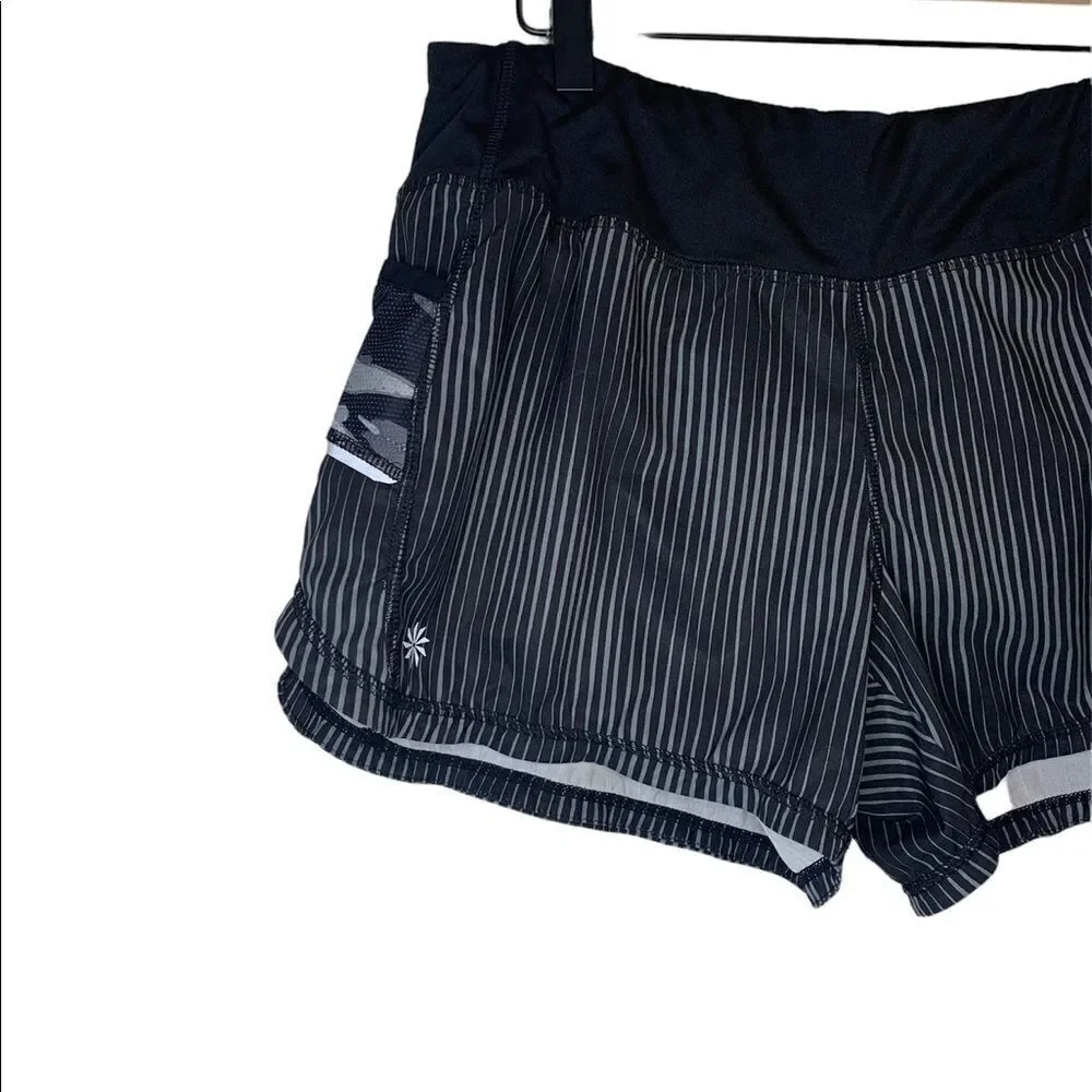 ATHLETA Women's Medium Brief Lined Activewear Shorts - Picture 3 of 4